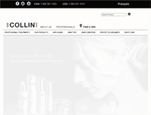 Tablet Screenshot of gmcollin.com